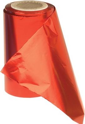 Actual product image Steinhart hair foil aluminum 100 m x 13 red