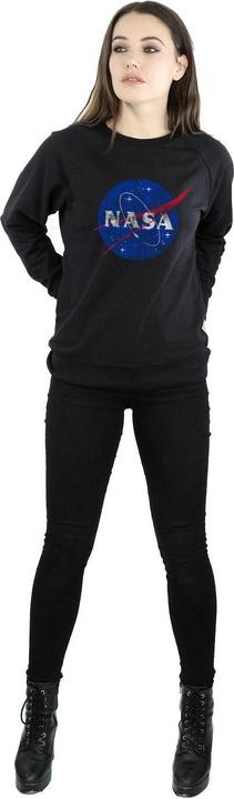 Actual product image Nasa Womens/Ladies Insignia Distressed Sweatshirt (S)