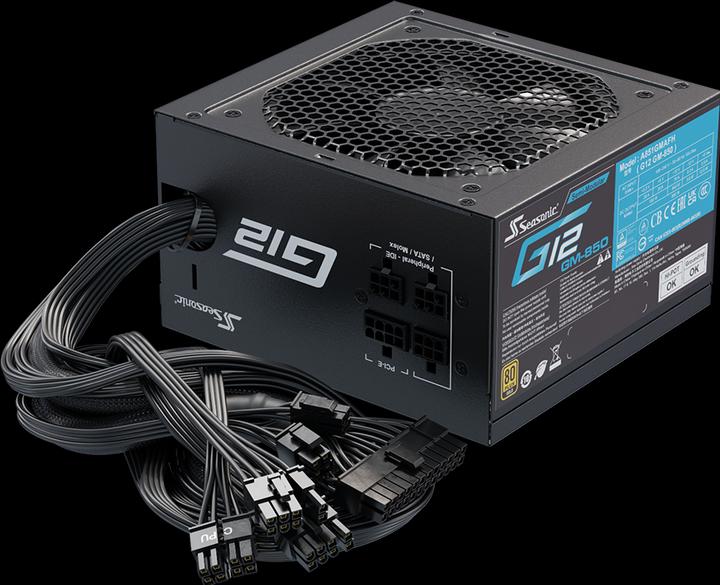 Actual product image Seasonic G12 GM (850 W)