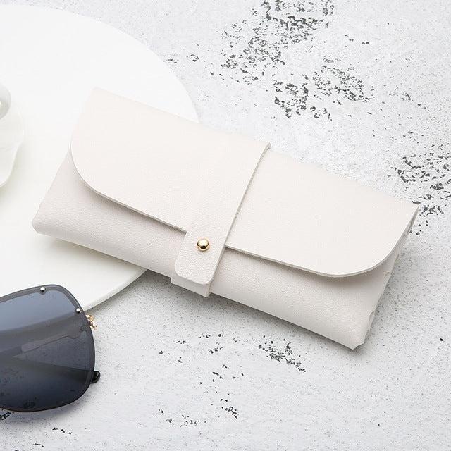 Actual product image Cover-Discount Fashion glasses case XL with secure strap fastening