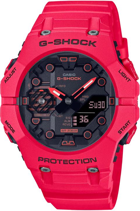 G-Shock GA-B001-4AER (Sportuhr, Digitaluhr, Analoguhr, 46 mm)