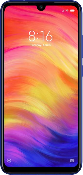 Image du produit Xiaomi Redmi Note 7 (64 Go, Bleu, 6.30", Double SIM hybride, 48 Mpx, 4G)