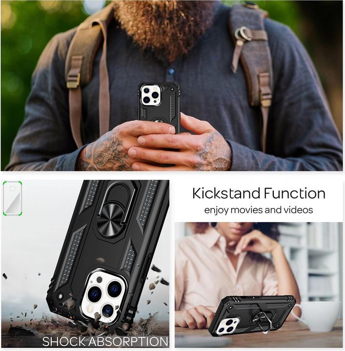 Produktbild Nalia Ring Handyhülle (Apple iPhone 13 Pro)