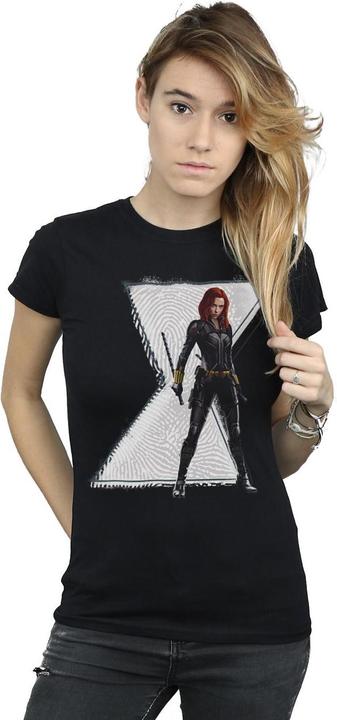 Produktbild Black Widow Film Natasha Logo Baumwolle TShirt (M)