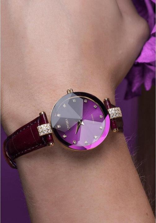 Actual product image Jowissa Facet rhinestones (Analogue wristwatch, 30 mm)