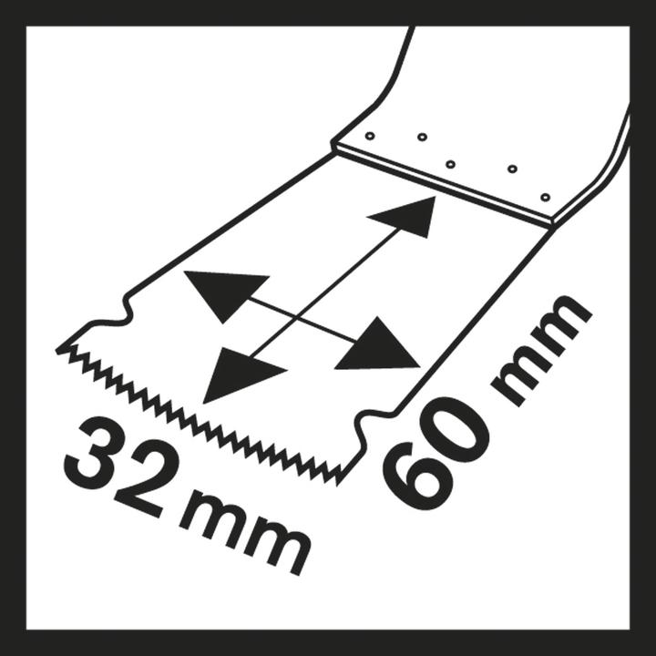 Image du produit Bosch Professional Zubehör Lame de scie plongeante BIM PAIZ 32 APB. Bois et Métal. 60x 32 mm. paquet de 10