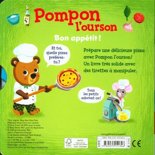 Actual product image Pompon l'ourson. Bon appétit! (French, Davies Benji, 2021)