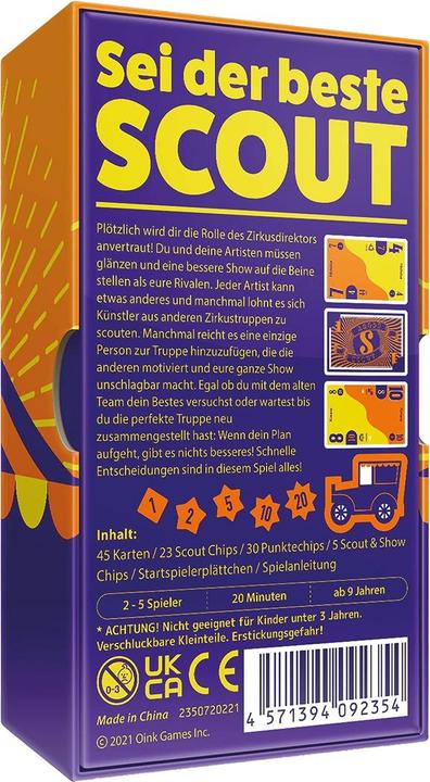 Image du produit Oink Games Scout (Allemand)