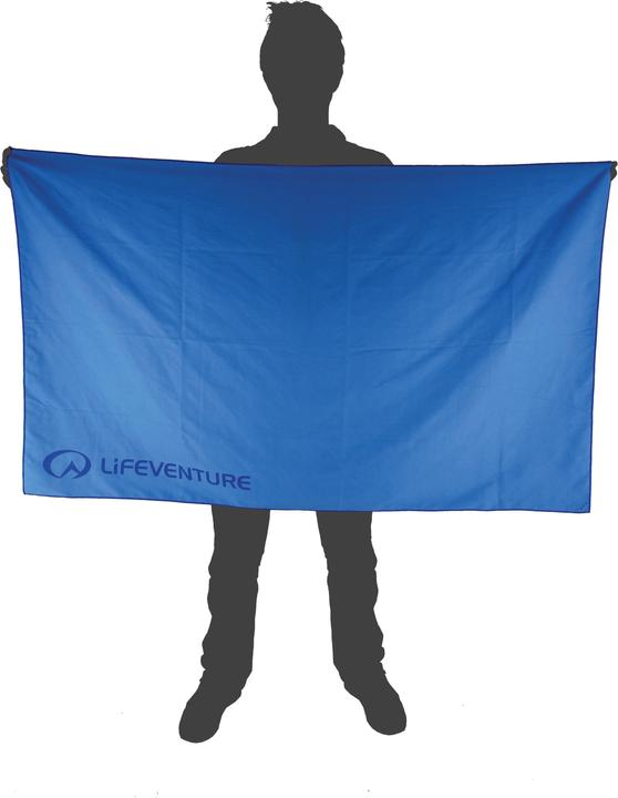 Immagine prodotto Lifeventure Asciugamano da trekking in microfibra, blu, gigante