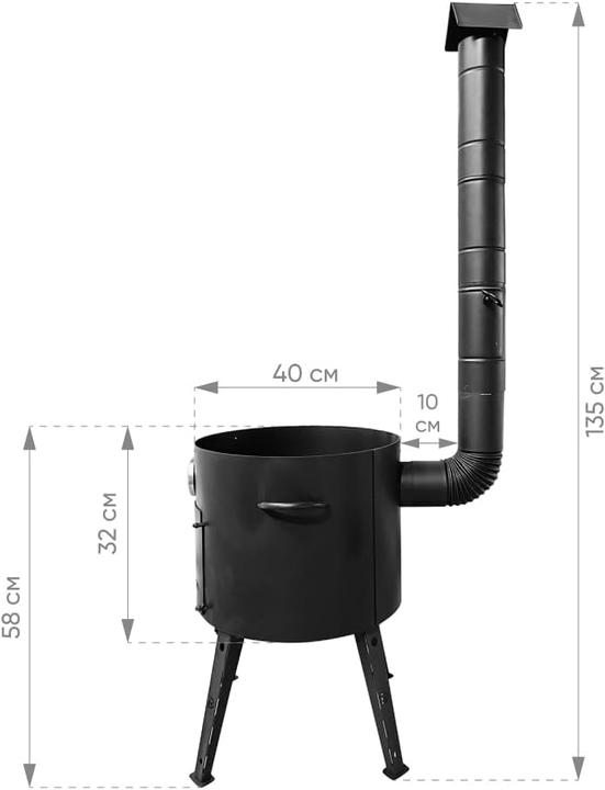 Image du produit Zarenhoff Kit four à feu