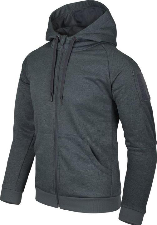 Produktbild Helikon Urban Tactical Hoodie (FullZip)® Melange Black-Grey - L (L)