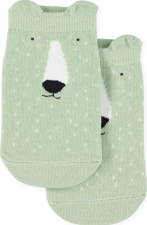 Actual product image Trixie Baby Sneaker socks 2-pack (2-4 yrs) Polar Bear (MQ3) (pack of 2, 27)