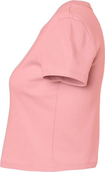 Actual product image Bella Canvas Womens/Ladies Micro-Rib Crop T-Shirt (XS)