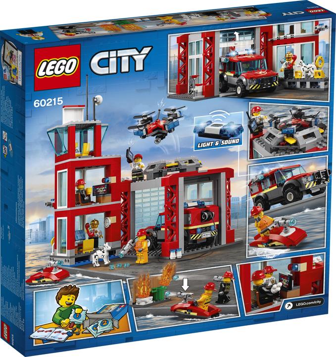 Image du produit LEGO La caserne de pompiers (60215, LEGO City)
