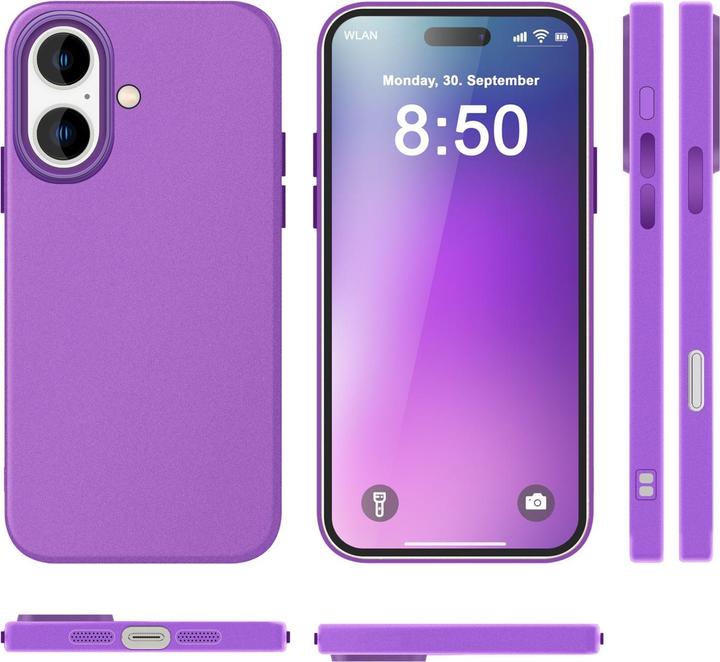 Produktbild Nalia Matt Silikon Hülle (Apple iPhone 16)
