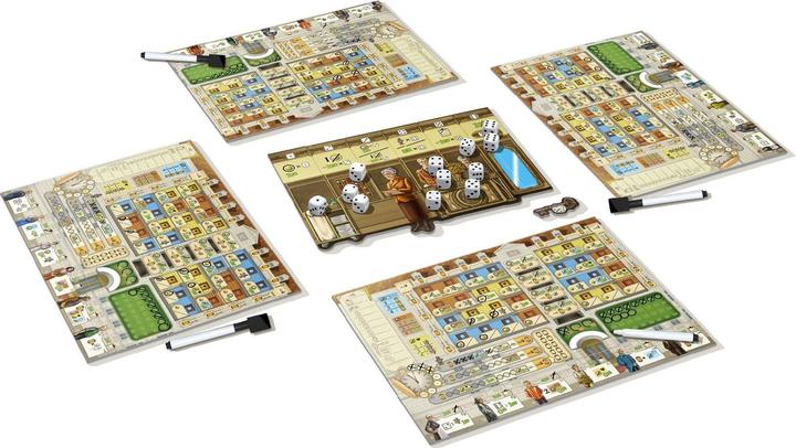 Productafbeelding Lookout LOOD0061 - Hoogseizoen: Grand Hotel Roll & Write, bordspel voor 2-4 spelers, vanaf 12 jaar (EN) (Duits)