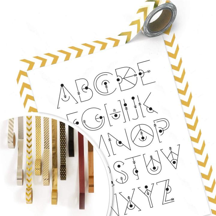 Actual product image Trenddeko Alphabet Gravity (40 x 50 cm)
