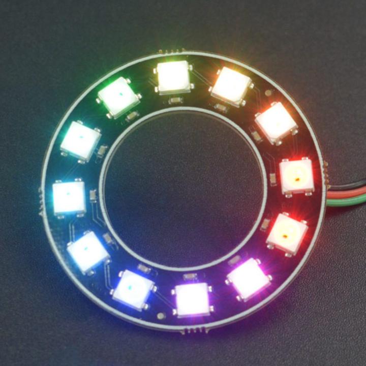 Image du produit DFRobot Neopixel Ring 12x WS2812 RGB LED