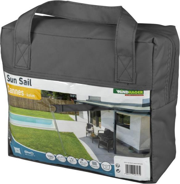 Image du produit Windhager Sun Sail CANNES carré (400 x 400 cm)