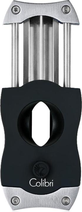 Produktbild Colibri V-Cut Cigar Cutter Black and brushed Chrome 9875 (1 x)