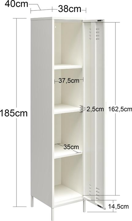 Produktbild Dorel Home Mission District (38 x 40 x 185 cm)