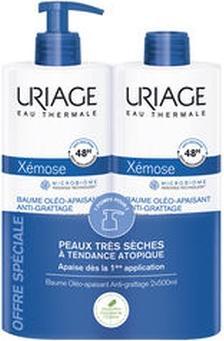 Actual product image Uriage Xemose Anti-Itch Body Cream For Dry Skin With Atopic Eczema Tendency Pack Of 2 X 500 Ml (500 ml)