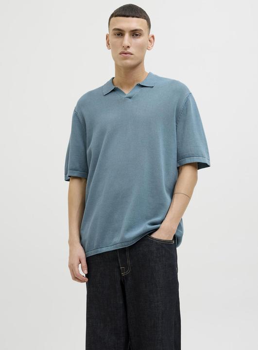 Actual product image Jack & Jones Jjeleo Knit Polo Ss Ln (S)