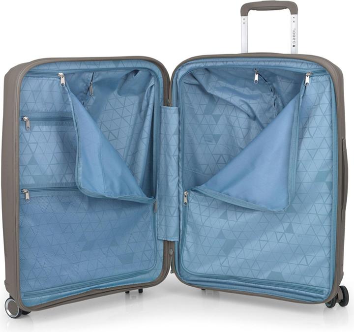 Actual product image Gabol Queens 4-wheel suitcase set 2-piece with expansion fold (114 l)