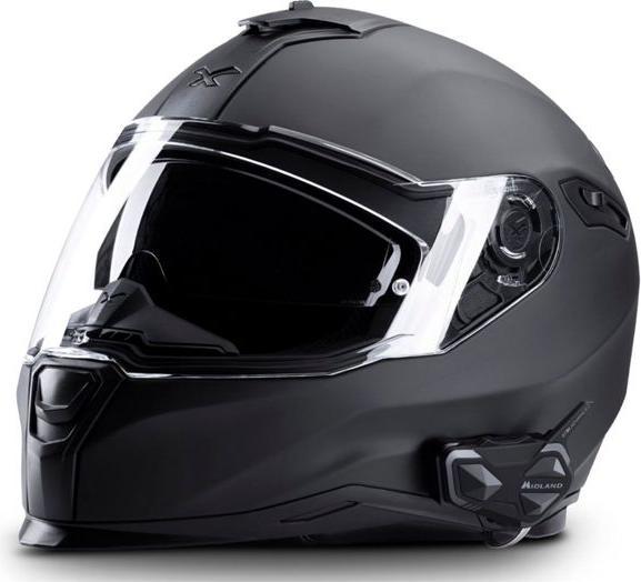 Actual product image Albrecht Midland BTR1 Advanced BT Headset Motorcycle Helmet Twin Set