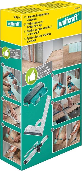 Produktbild wolfcraft wolfcraft 1 Laminat- / Designboden Einpass Set (Verlegeset)