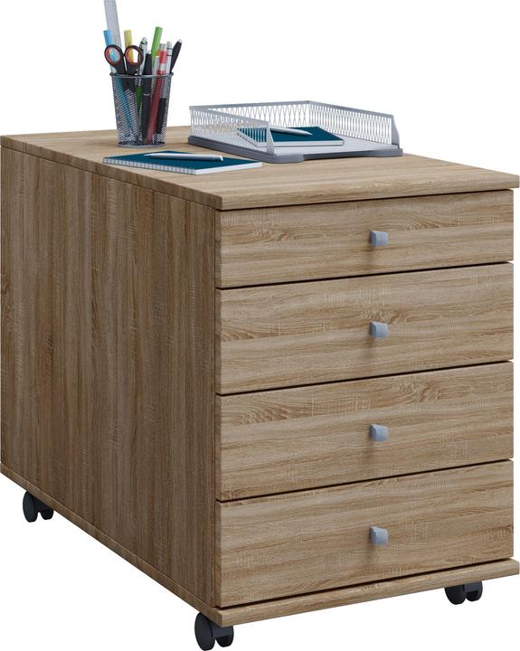 Produktbild VCM Holz Büroschrank Rollcontainer Lona mit Schublade (42 x 80 cm)