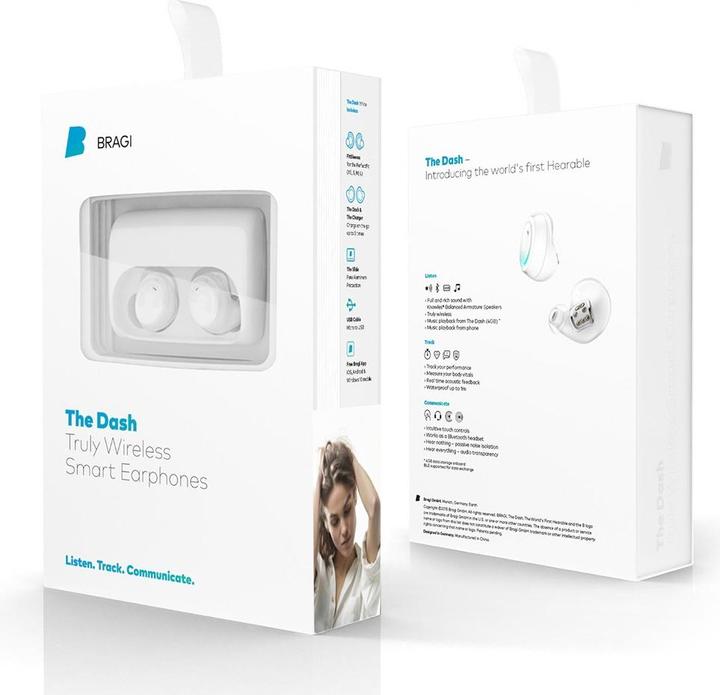 Produktbild Bragi The Dash (ANC, 3 h, Kabellos)