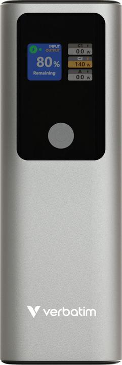 Image du produit Verbatim CnGo Power Bank 27000mAh 183W (27000 mAh, 183 W, 99.90 Wh)