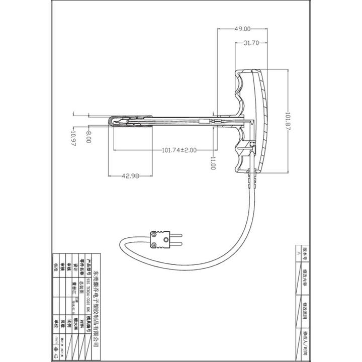 Immagine prodotto Voltcraft Termometro digitale + sonda a vite