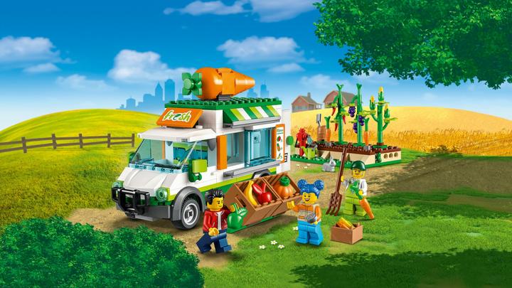 Actual product image LEGO Vegetable delivery truck (60345, LEGO City)