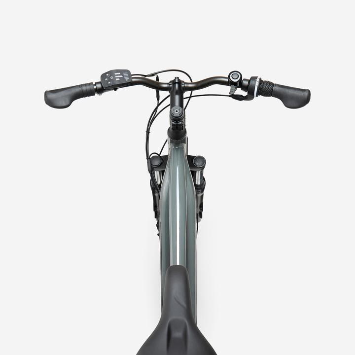 Produktbild Rockrider E-Bike SUV Trekking 28 Zoll E-ACTV 100 hoher Einstieg anthrazitgrau (48 cm)