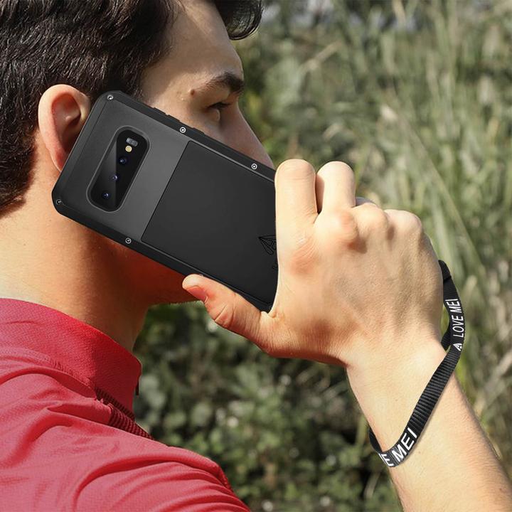 Actual product image Love Mei Full protection Series (Samsung Galaxy S10+)