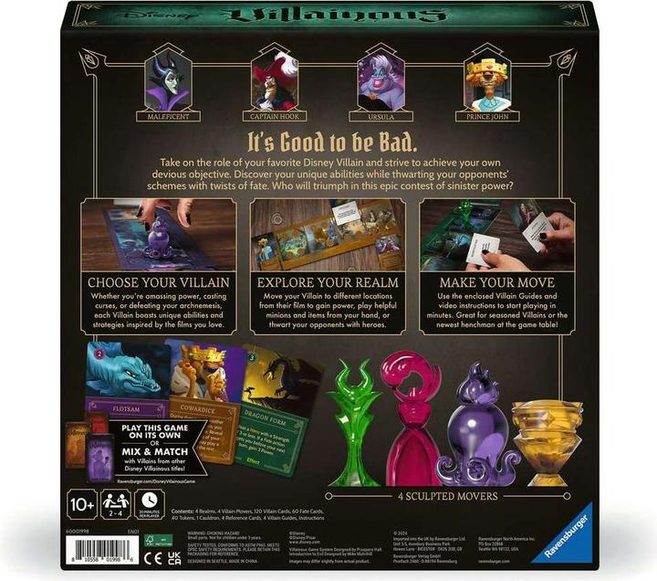 Immagine prodotto Ravensburger Disney Villainous EN (Inglese)