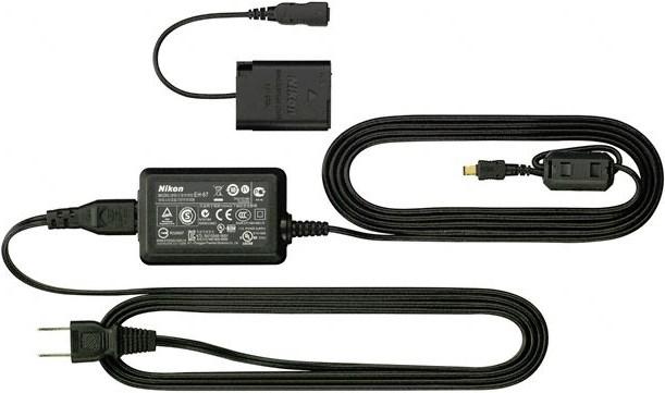 Actual product image Nikon EH-67A (Camera battery power adapter)