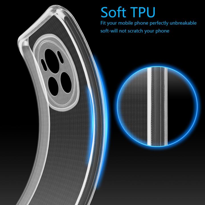 Actual product image Cadorabo Bumper Case for Honor Magic 6 TPU Ultra Slim AIR (Honor Magic6)