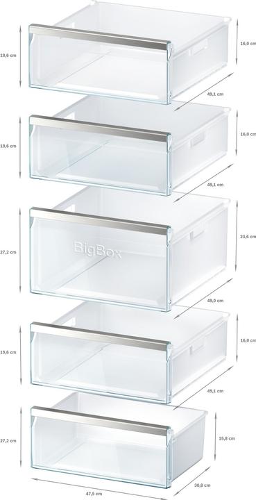 Produktbild Bosch Hausgeräte GSN58DWDV Serie 6 NoFrost (Freistehend, 366 l)
