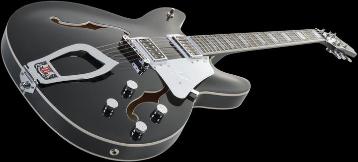 Image du produit Hagstrom Guitare électrique, Super Viking, Black Gloss (Guitare électrique)