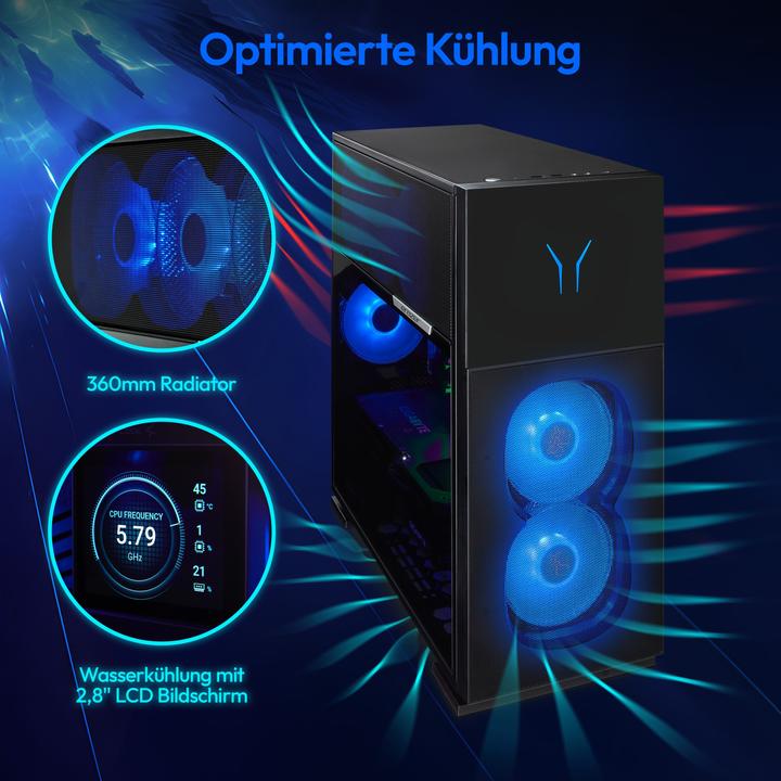 Produktbild Erazer Mechanic X20 (Intel Core Ultra 9 285K, 64 GB, 4000 GB, GeForce RTX 5080)
