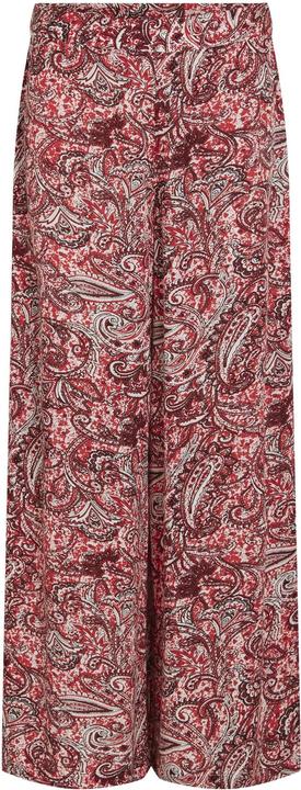 Vila Gemusterte Hose mit weitem Bein