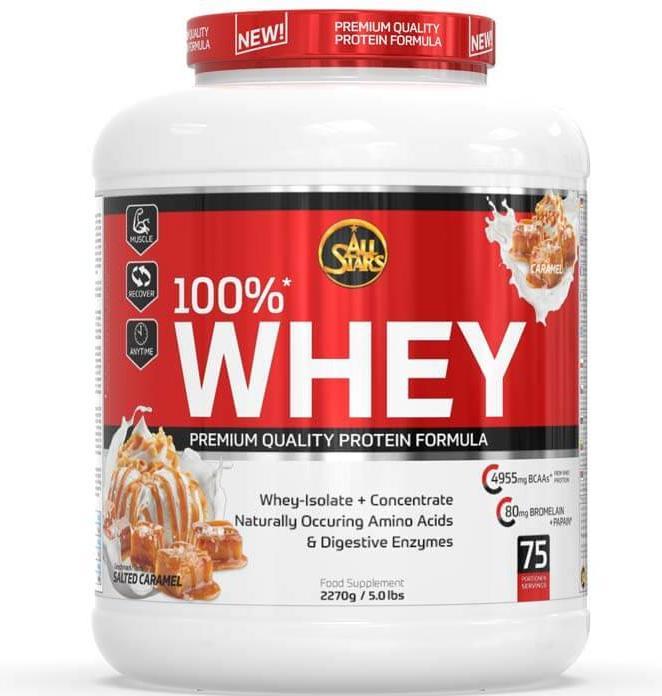 Produktbild All Stars 100% Whey (Salted Caramel, 1 Stk., 2270 g)