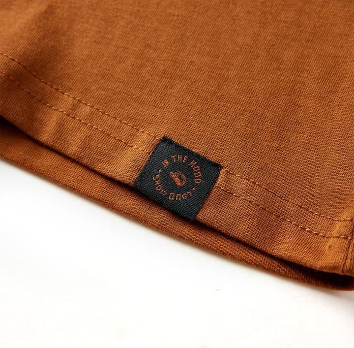 Immagine prodotto VidaXL Camicia da bambino a maniche lunghe Cognac 116,Materiale: 100 (116)
