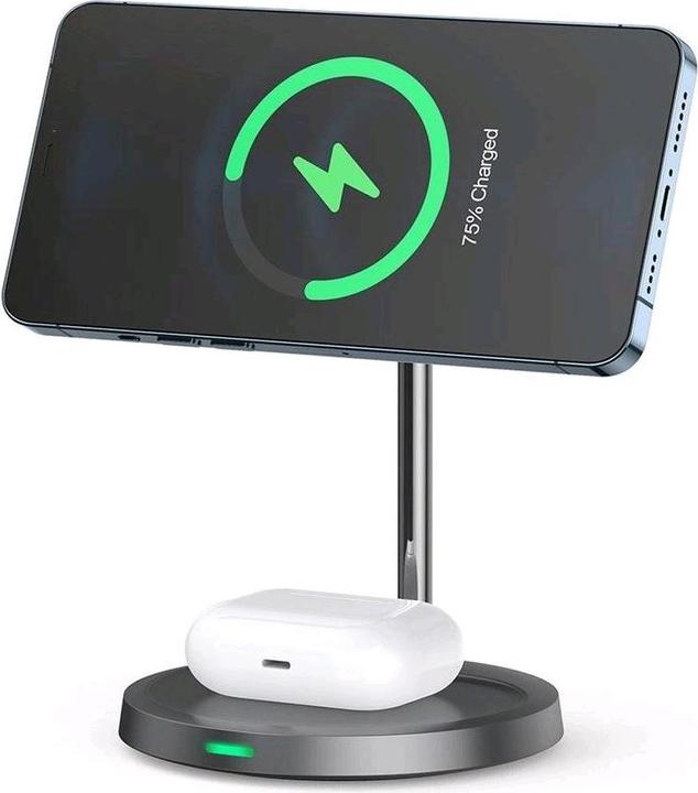 Actual product image Choetech 2-in-1 Magnetic Charger (15 W)