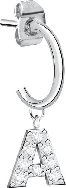 Produktbild La Petite Story - Single steel earring "A" LPS02AQM67 (Edelstahl)