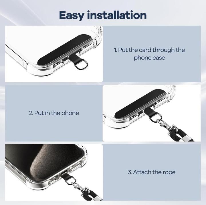 Actual product image Screenguard Universal Necklace Handykette für Smartphone Hüllen
