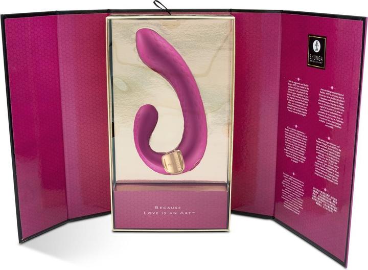 Actual product image Shunga Miyo Intimate Massager Raspberry